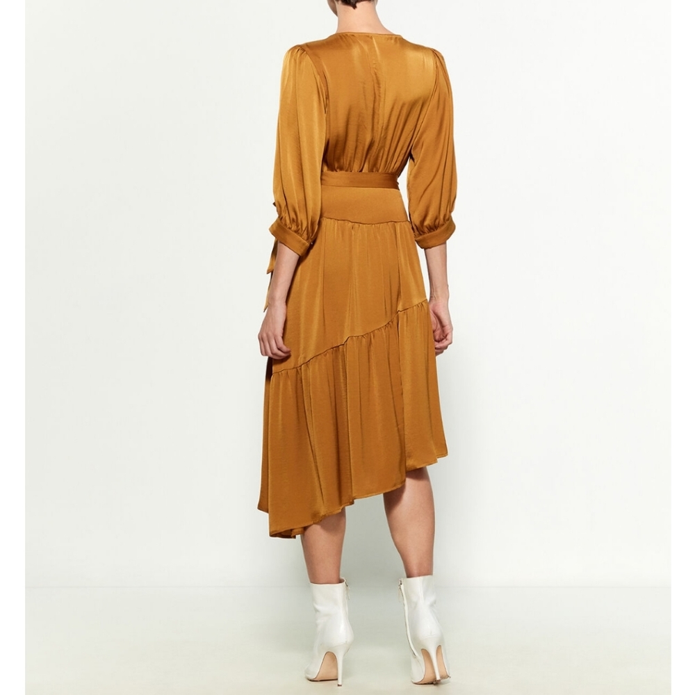 Mustard Seed Wrap Dress